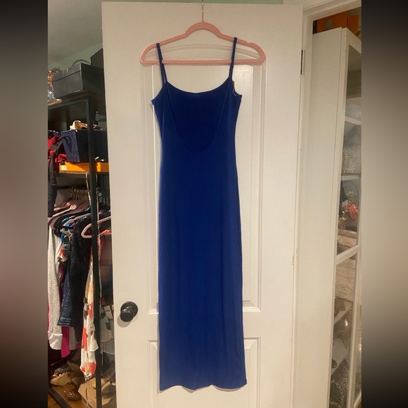 SKIMS Blue Midi Dress - Picture 8 of 10